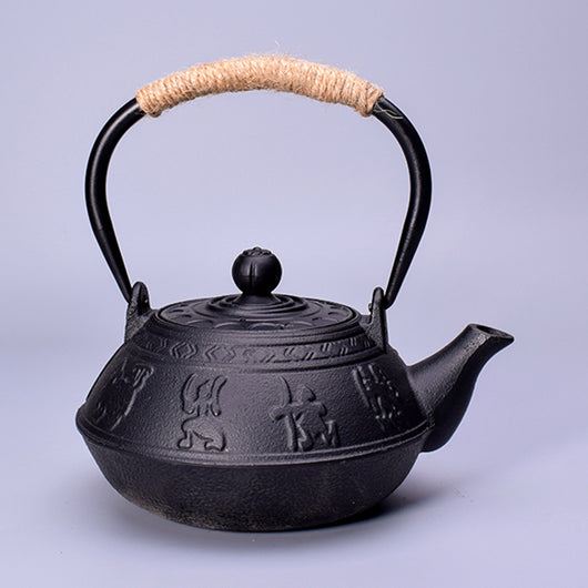 Tetera de Hierro Fundido Peonía - Juego de Té Tradicional - Image 37