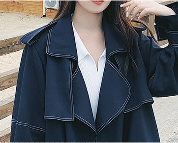 Chaqueta Cortavientos Británica de Largo Medio - Estilo Street - Image 9