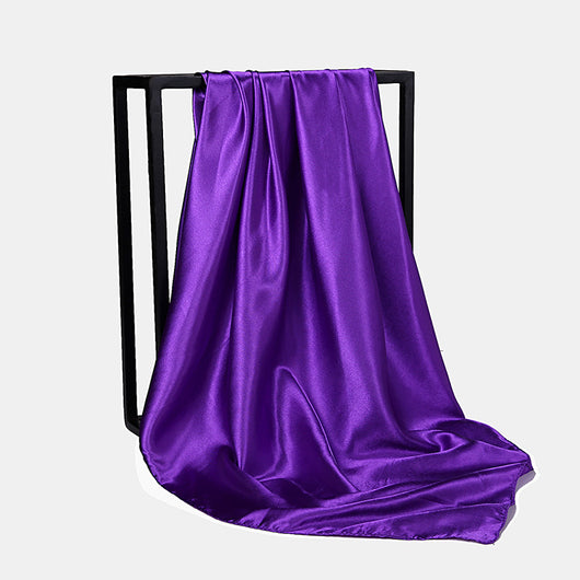 Foulard de Satén 90x90 cm - Pañuelo Versátil para Mujer - Image 51