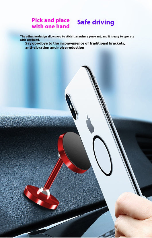 Soporte Magnético para Celular en Auto con Rotación 60° y Ventosa Extendida - Image 13