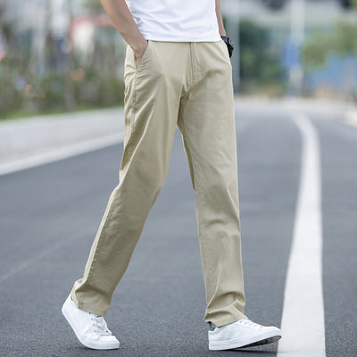 Pantalones rectos holgados multiusos para hombre - Image 13