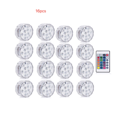 Lámpara LED Sumergible Redonda - Vela Electrónica Decorativa Impermeable - Image 6