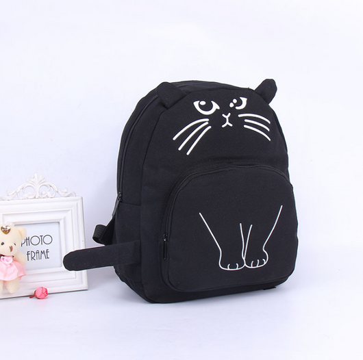 Mochila Casual para Mujer con Diseño Divertido de Gatos - Image 12