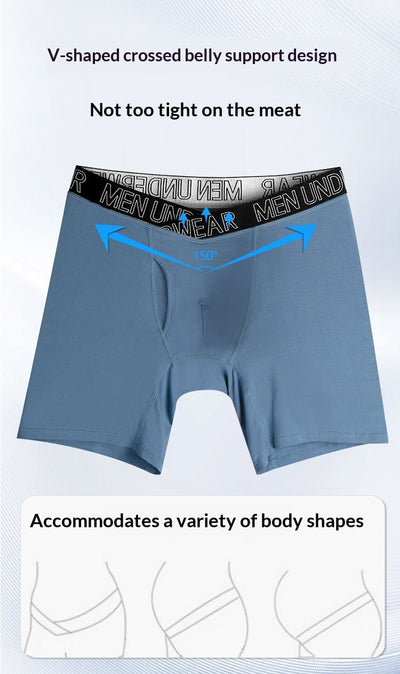 Boxer Briefs Deportivos Hombre Largo Transpirable con Soporte en V - Image 15