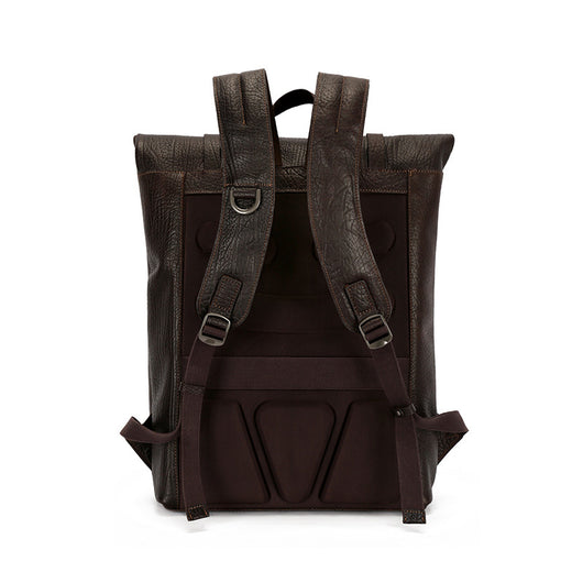 Mochila Bandolera de Cuero para Hombre - Gran Capacidad - Image 5