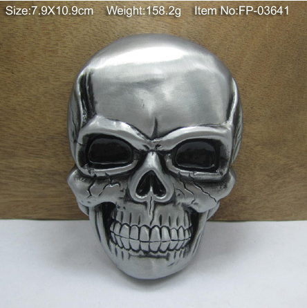 Hebilla de Cinturón Calavera en Aleación de Zinc - Image 3