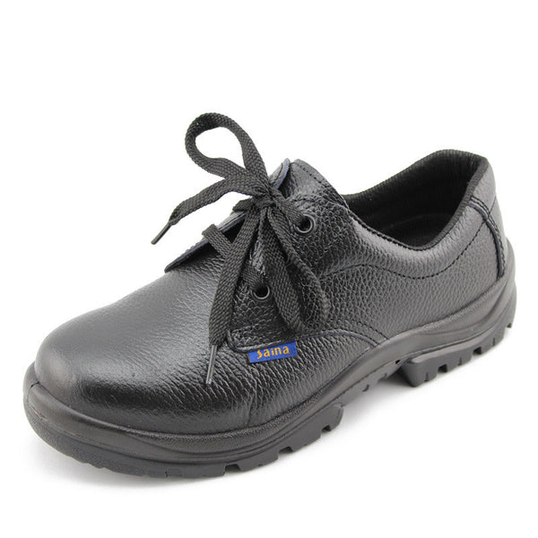 Zapatos de Seguridad Piel Genuina con Puntera de Acero - Protección Antimachucamiento Bajo Perfil - Image 3