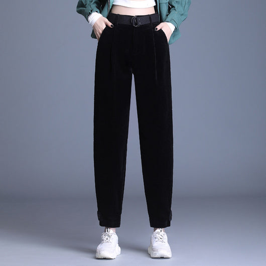 Pantalones Cortos Papa Harlan en Pana Gruesa con Detalles de Trabajo - Image 5