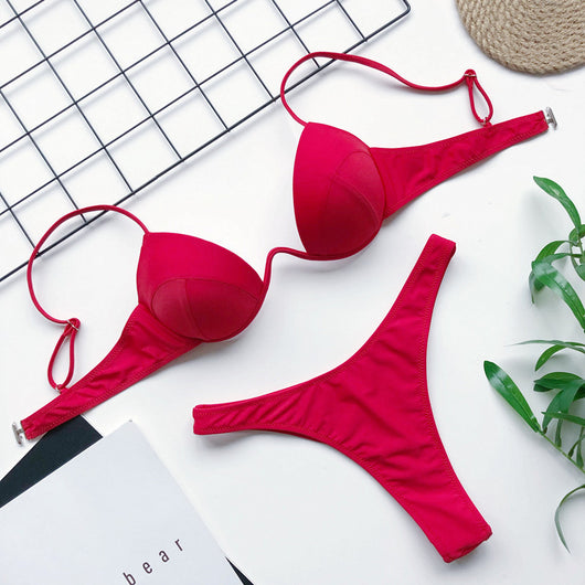 Bikini con Copa Rígida y Fruncido - Image 23