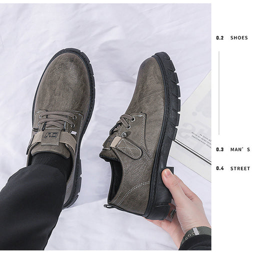 Botas de Cuero Elevadas Estilo Ejecutivo - Zapatos Casuales Profesionales para Hombre - Image 15