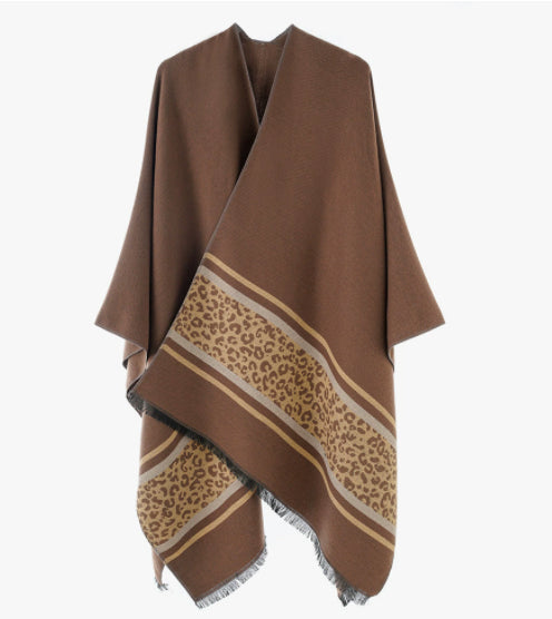Chal de Seda Jacquard Plateado para Mujer - Image 15