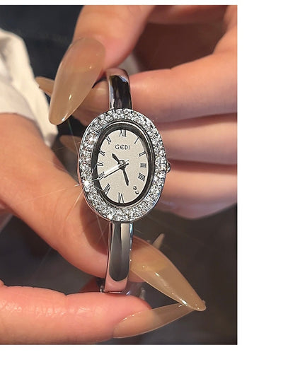 Reloj Pulsera Mujer Diseño Ovalado Elegante - Image 14