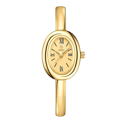 Reloj de Cuarzo Ovalado Retro Multifuncional para Mujer - Image 5