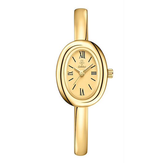 Reloj de Cuarzo Ovalado Retro Multifuncional para Mujer - Image 5
