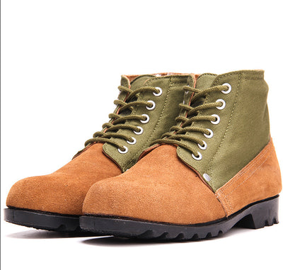 Zapatos de Seguridad Vintage para Trabajo - Protección Total del Dedo Gordo - Image 27