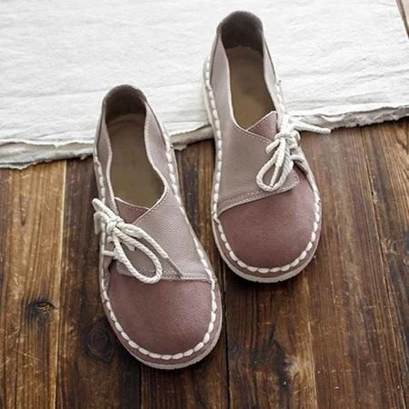 Zapatos Oxford con Cordones y Tacón Bajo - Image 11