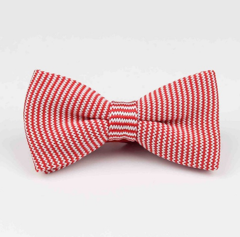Corbata Mariposa Tejida Ajustable Doble Capa - Diseño Moderno Unisex - Image 10
