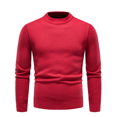 Suéter para Hombre con Forro Polar Grueso Cuello Redondo - Image 3