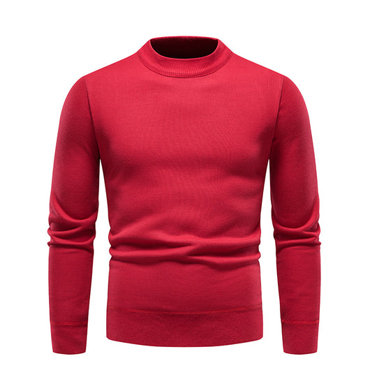 Suéter para Hombre con Forro Polar Grueso Cuello Redondo - Image 3