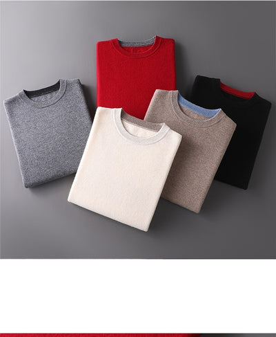 Suéter de Cuello Redondo Tejido para Hombre - Image 11