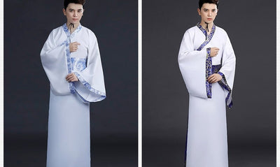Traje Tang Primavera Otoño - Ropa Tradicional China para Hombre - Image 22