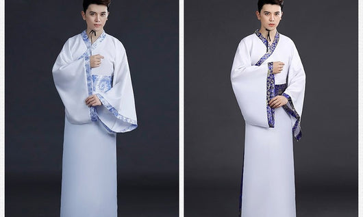 Traje Tang Primavera Otoño - Ropa Tradicional China para Hombre - Image 22