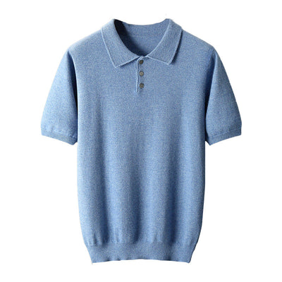 Polo Camiseta de Cachemira con Mangas a la Altura del Codo - Image 5