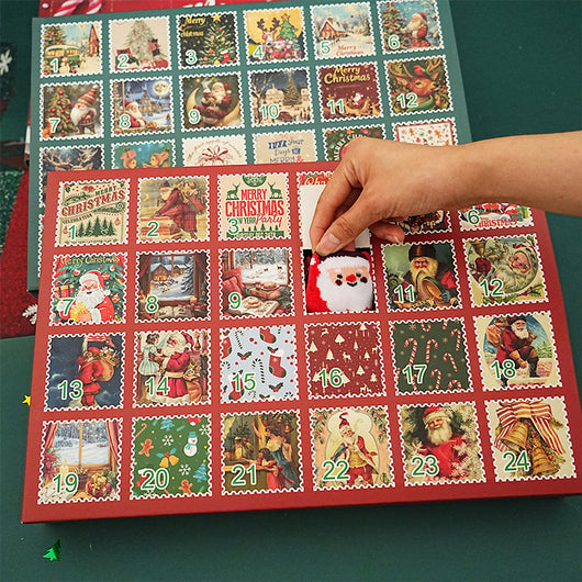 Set de 12 Medias Navideñas Premium en Caja Regalo - Image 21