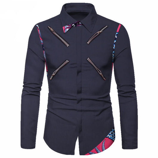 Camisa Casual de Algodón Poliéster Juvenil Blanca con Cuello Solapa - Image 7
