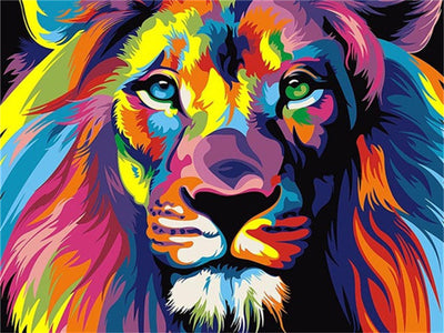 Cuadro de Pintura de Diamantes León 5D - Arte Animal DIY - Image 9