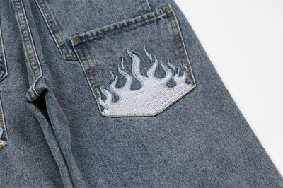 Jeans Rotos Sueltos Estilo Urbano para Hombre - Image 13