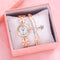Caja De Pulsera De Reloj Rosa