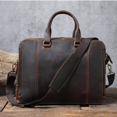Maletín de Cuero Genuino para Hombre - Estilo Ejecutivo Profesional - Image 12
