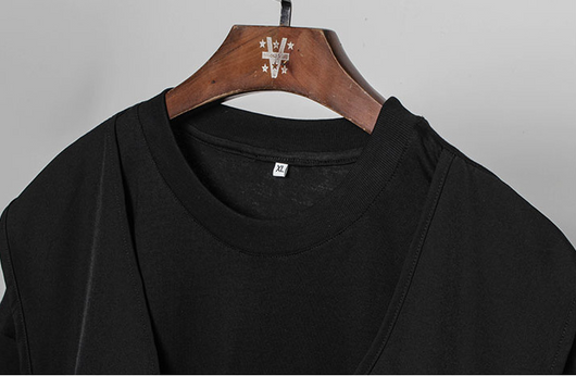 Camiseta Táctica de Dos Piezas Suelta para Hombre - Image 11