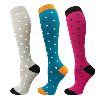 Medias Deportivas Elásticas Largas Transpirables para Hombre y Mujer - Image 25