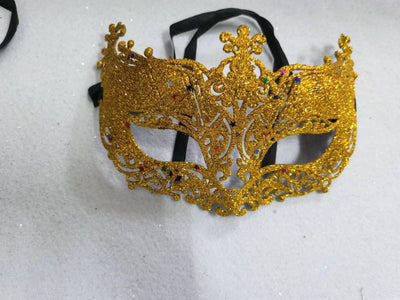 Antifaz de Oro Sexy Príncipe para Baile de Máscaras - Máscara Media Cara Mujer - Image 14