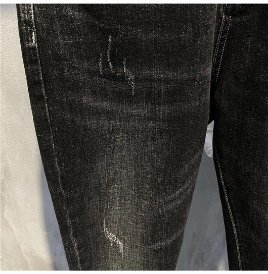 Pantalones Lápiz Estilo Coreano con Estampado de Bolsillo para Hombre - Image 21