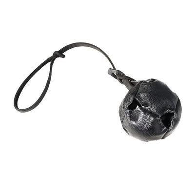 Pelota de Entrenamiento en Cuero con Asa para Perros - Juguete Mordedor Resistente - Image 6
