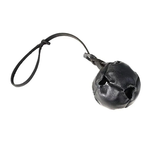 Pelota de Entrenamiento en Cuero con Asa para Perros - Juguete Mordedor Resistente - Image 6
