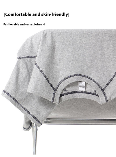 Playera Raglan Hombre con Costuras Decorativas y Cuello Redondo - Image 17