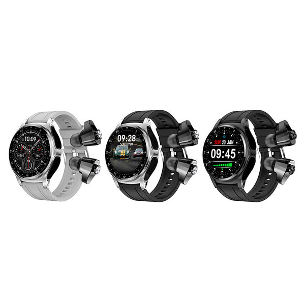 Reloj Inteligente GT66 2-en-1 con Auriculares TWS y Llamadas HD
