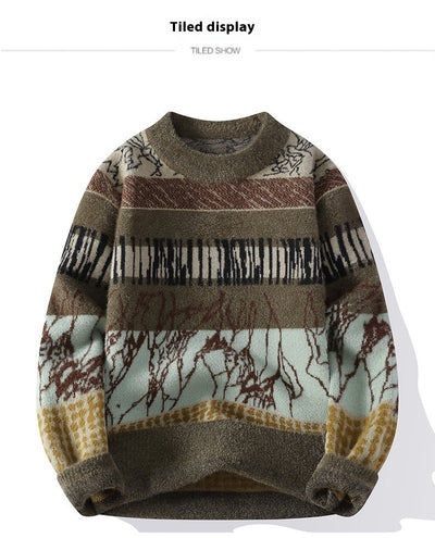 Suéter Básico Cuello Redondo para Hombre - Otoño e Invierno - Image 10