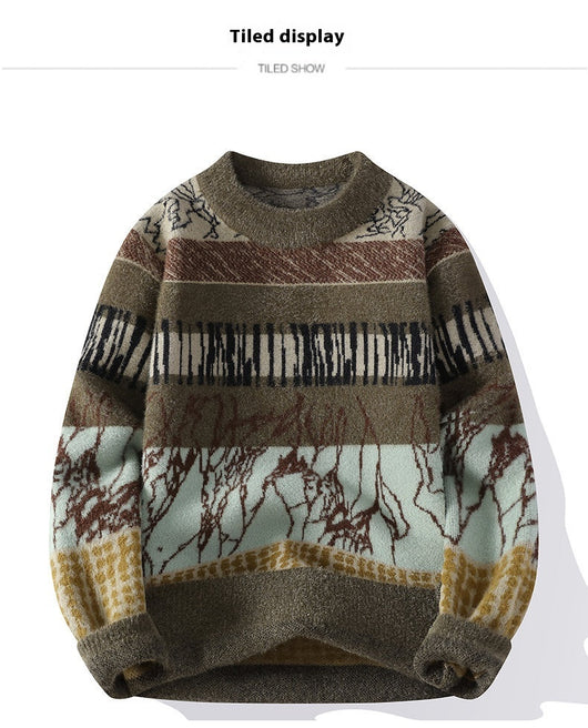 Suéter Básico Cuello Redondo para Hombre - Otoño e Invierno - Image 10