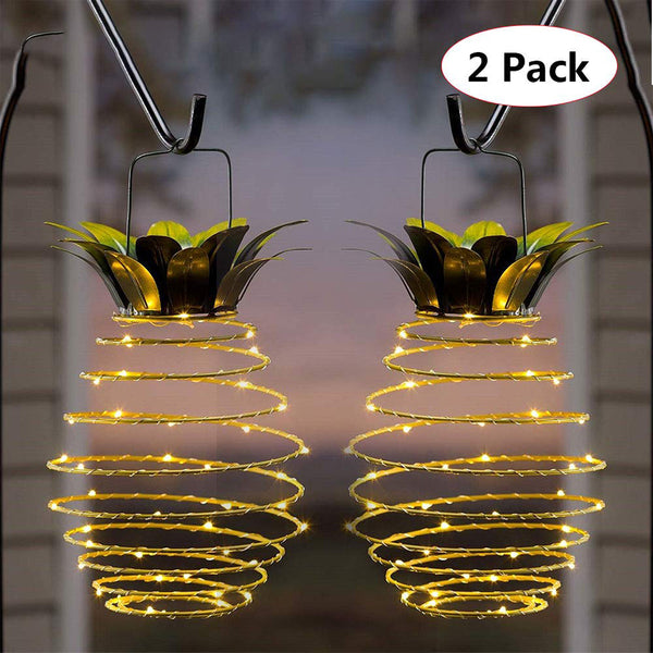 Lámpara Solar Decorativa Piña LED Impermeable para Jardín - Image 10