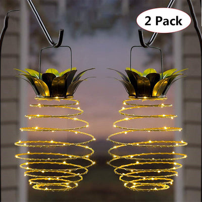 Lámpara Solar Decorativa Piña LED Impermeable para Jardín - Image 10