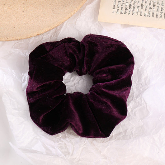 Elástico para Cabello de Terciopelo - Accesorio de Moda para Coleta - Image 18