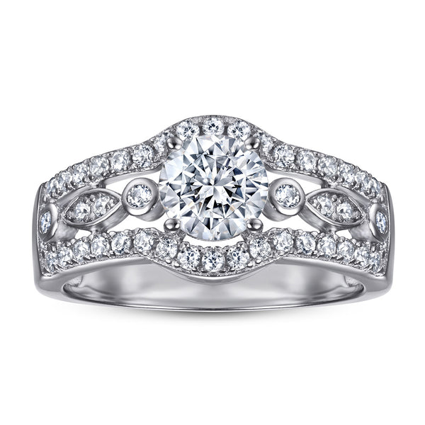 Anillo de Plata S925 con Diamantes Micro-engastados - Image 4