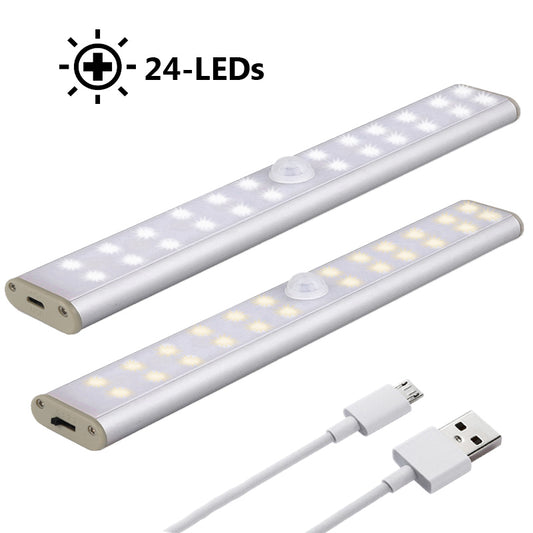 Luz LED con Sensor de Movimiento y Carga USB