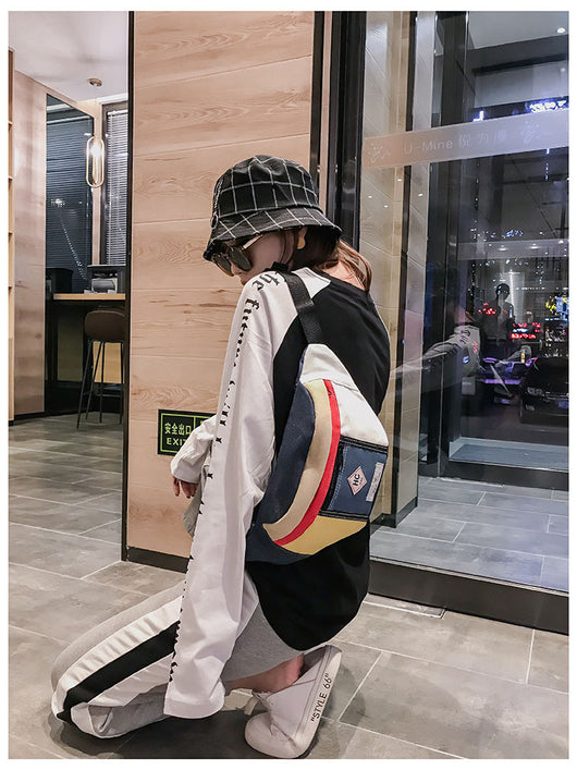 Bolsa Deportiva Pecho Mini Contraste
