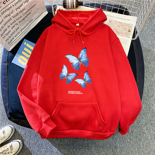 Sudadera Hoodie Oversized de Forro Polar para Mujer - Talla Plus - Image 13